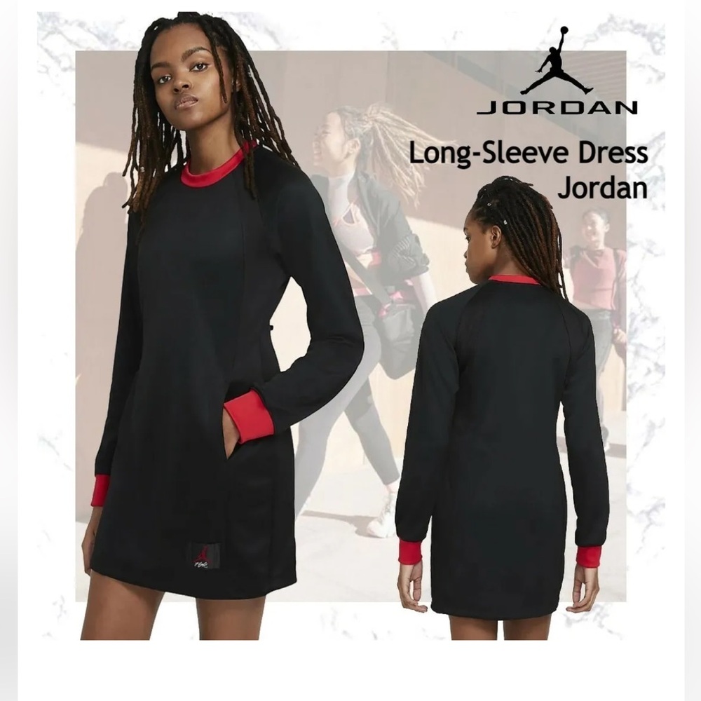 Jordan brand long sleeve dress